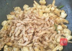 菜花炒肉的做法图解11