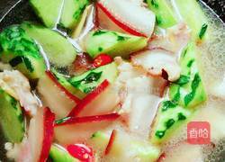 土家腊肉炖青瓜的做法图解8