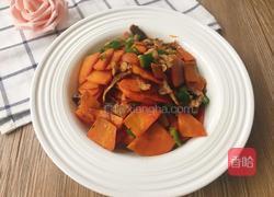 胡萝卜炒肉的做法图解9