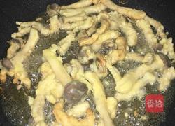 炸蟹味菇的做法图解5