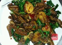 薄荷炒鳝鱼的做法图解8