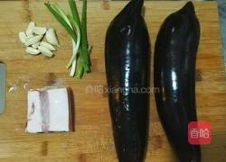 肉末酱茄条的做法图解1