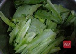 豆豉鯪魚(yú)油麥菜的做法圖解1