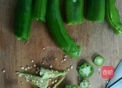 青椒酿肉的做法图解2