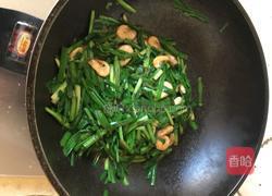 青虾炒韭菜的做法图解11