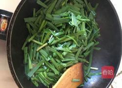 青虾炒韭菜的做法图解10