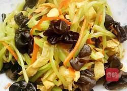 素炒莴苣丝的做法图解5