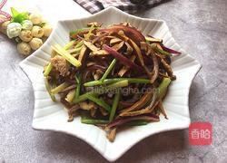 瘦肉炒三丝的做法图解9