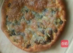 蜜豆披萨的做法图解9