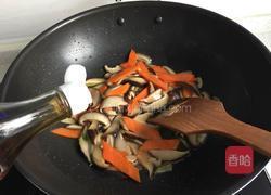 香菇炒油麦菜的做法图解6