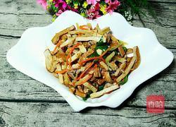 香干炒肉丝的做法图解11