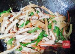 香干炒肉丝的做法图解9