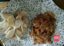 腐竹炒肉的做法图解4