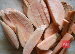 炸地瓜条的做法图解2