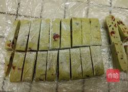 抹茶味草莓牛轧糖的做法图解10