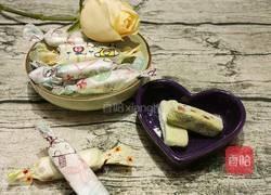 抹茶味草莓牛轧糖的做法图解18