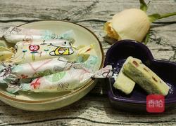 抹茶味草莓牛轧糖的做法图解19