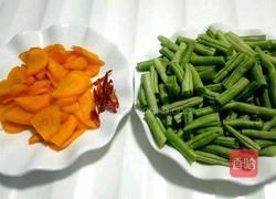 豆角炒肉的做法图解2