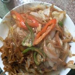 白菜炒撒子(阜阳地方菜）的做法[图]