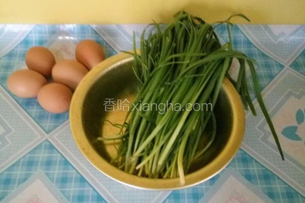 解毒食材用料韭菜雞蛋5個相剋食物油適量韭菜炒雞蛋的做法1