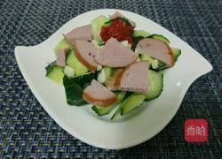 火腿拌青瓜的做法图解5