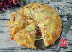 培根芝士披萨的做法图解1