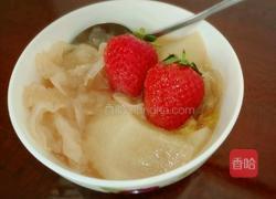 红果银耳冰糖雪梨羹的做法图解8