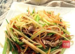 【Cathy边吃边营养】炒三丝营养版的做法图解3