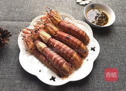 白灼皮皮虾的做法图解6