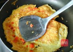 蔬菜煎蛋卷的做法图解3