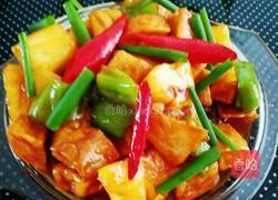 菠萝咕噜素肉的做法图解11