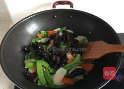 荷兰豆炒山药的做法图解6