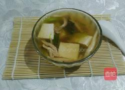 蟹味菇豆腐汤的做法图解7