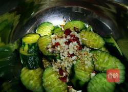 凉拌蒜泥黄瓜的做法图解7