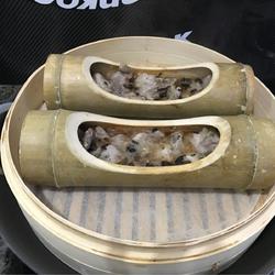 竹筒蒸排骨
