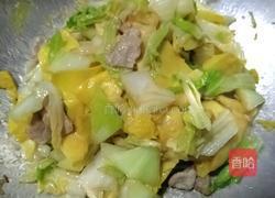 白菜大格扎炒肉的做法图解10