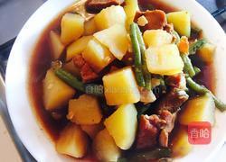 豆角土豆炖肉的做法图解8