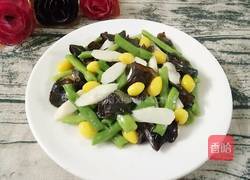 黑山白雪露青翠的做法图解1