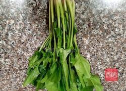 菠菜炒黄豆芽的做法图解3