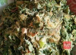 荠菜炒鸡蛋的做法图解4