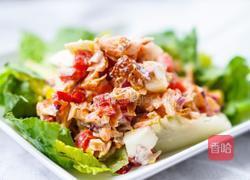 三文鱼沙拉的做法图解7