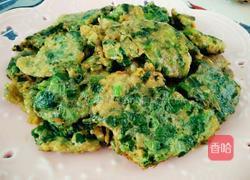 香菜煎鸡蛋的做法图解1