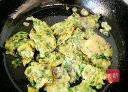 香菜煎鸡蛋的做法图解8