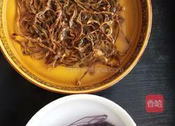 干豆角粉丝肉的做法图解1