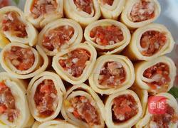 鸡蛋肉卷的做法图解7