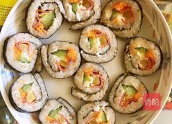 培根肉松口味寿司的做法图解8