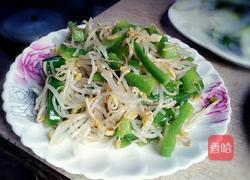青椒炒豆芽的做法图解5