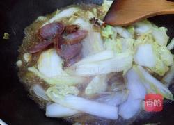 娃娃菜炖粉条的做法图解12