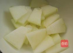 肉末水晶白玉汤的做法图解4