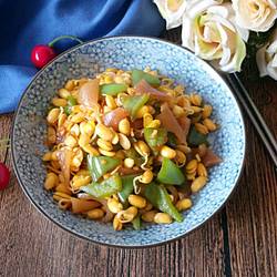 黄豆芽炒肉皮的做法[图]